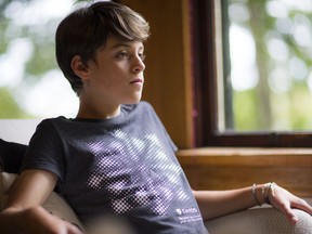 Nico Boffa, 12, will see the rock legend perform live because the PNE wants him to have the memory of a lifetime. Photo: Francis Georgian/Postmedia