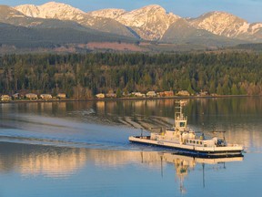 The Bayne Sound Connector, the cable ferry to Denman Island that B.C. Ferries billed as more environmentally friendly than other ships, is instead polluting the ocean with plastic debris.