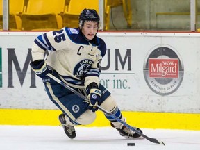 The Vancouver Giants acquired the rights to Langley-raised forward Brendan Budy on Friday in a WHL deal with the Red Deer Rebels. Last season, Budy recorded 11 goals and 20 assists in 31 games with the USHL’s Tri-City Storm.