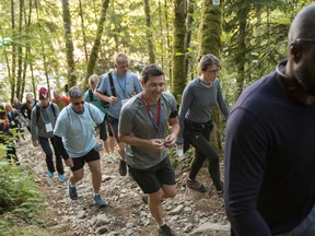 Each year, participants of the Climb for Alzheimer’s make their way up Grouse Mountain to raise funds for the Alzheimer Society of B.C.
