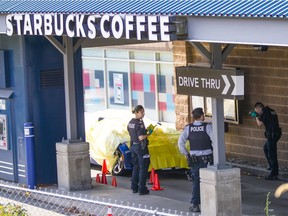 RCMP and IHIT investigate after Suminder (Ali) Grewal was shot dead Friday morning at the Southpoint Exchange Mall in South Surrey.