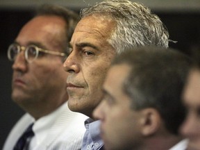 Financier Jeffrey Epstein in court. (REUTERS)