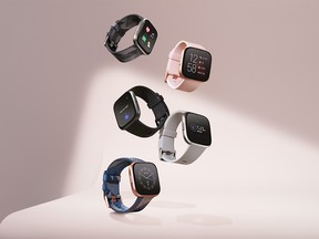 Fitbit Versa 2 smartwatch.