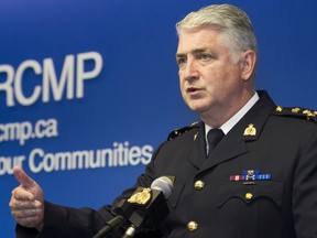 B.C. RCMP Assistant Commissioner Kevin Hackett discusses the discovery of the bodies of two Port Alberni men who were suspects in three B.C. murders, sparking a manhunt that stretched thousands of miles into Manitoba.