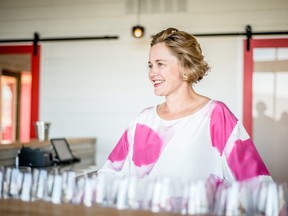 Heidi Noble, the owner of JoieFarm Winery, creates cool wines in a hot climate.