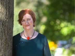 Emma Donoghue, London based award-winning author with new book in London, Ont. Photograph taken on Thursday August 29, 2019. (Mike Hensen/The London Free Press)