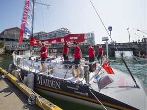 The all-women Maiden Factor World Tour made its only Canadian stop in North Vancouver on Saturday. The mission is to raise awareness and funds for girls education around the globe.