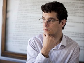 Former UBC professor Steven Galloway shown here in March, 2014.
