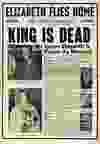 Front page of The Vancouver News-Herald on Feb. 6, 1952, announcing the death of King George VI, and his daughter Elizabeth II taking the throne.