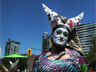 VANCOUVER, BC., August 4, 2019 -  Scenes from the 2019 Vancouver Pride Parade in Vancouver,  BC., August 4, 2019.  (NICK PROCAYLO/PNG)   00058300A ORG XMIT: 00058300A [PNG Merlin Archive]