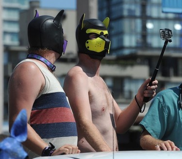 VANCOUVER, BC., August 4, 2019 -  Scenes from the 2019 Vancouver Pride Parade in Vancouver,  BC., August 4, 2019.  (NICK PROCAYLO/PNG)   00058300A ORG XMIT: 00058300A [PNG Merlin Archive]