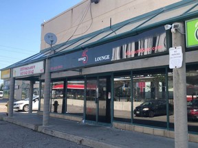 Several people were wounded in an early-morning shooting at District 45 lounge at Keele and Finch on Aug. 5, 2019. (Jack Boland/Toronto Sun)