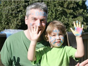 Five-year-old Max Kawabata-Morness with his father, Kris Morness, in Vancouver on Sept. 4, 2013 just a few weeks before his mother abducted him and took him to Japan.