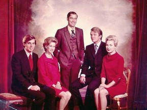 The Trump siblings — from left, Robert, Elizabeth, Fred Jr., Donald and Maryanne — in an undated photo.