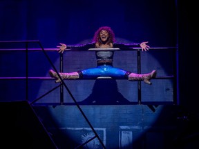 Aiyana Smash as Mimi Marquez in Rent 20th Anniversary Tour. 2019 [PNG Merlin Archive]