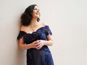 Diva Adrianne Pieczonka opened the Vancouver Symphony Orchestra season on Friday at the Orpheum Theatre. Photo: Bo Huang