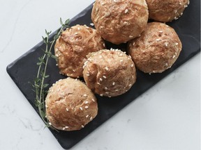 Classic gougères from the Pacific Institute of Culinary Arts.