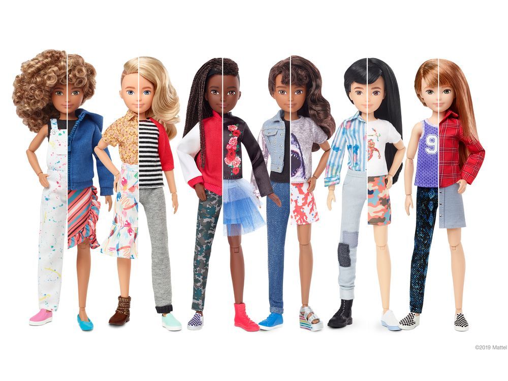 Mattel's gender-neutral doll hits toy store shelves in Canada