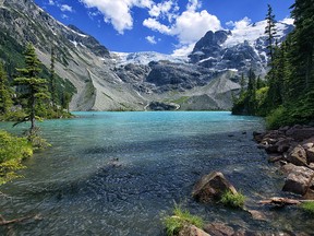Upper Joffre Lake near Pemberton, is just one of many spectacular places worth seeing in B.C.