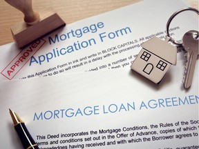 Mortgage loan agreement application