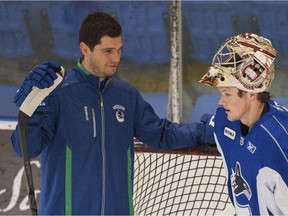 Dan Cloutier had worked with the Canucks' goalies in various capacities since 2012.