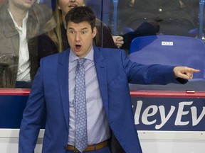 Coach Michael Dyck is back behind the Vancouver Giants' bench this season and if he has another solid season expect to hear his name linked to jobs after this WHL season.