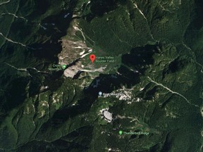 A hiker had found her way from Grouse Mountain north to Crown Mountain, but unfortunately became disoriented and turned around when she descended into Crown Pass.