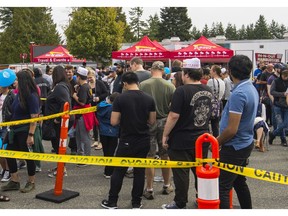 The famous American chain, known for its massive 3X3 burgers and animal fries, was at Langley Good Times Cruise-In, a large-scale charity event for retro car enthusiasts.
