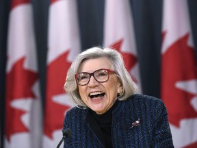 Beverley McLachlin at her farewell news conference in December 2017, upon retiring as chief justice of the Supreme Court of Canada. McLachlin was both the first female chief justice and the court's longest serving in that role.