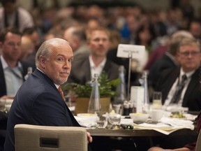 Premier John Horgan wants B.C.'s forest industry to invest in revitalizing itself, including the vaunted value-added production that has been sought by provincial governments for decades.