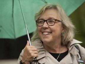 Elizabeth May has led the Greens since 2006 and became the first Green MP elected to the House of Commons in 2011.