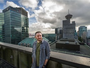 Ian Bell of LoginRadius outside the tech firm's new head office in Vancouver on Sept. 24, 2019.
