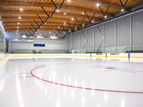 The new $52-million North Surrey Sport and Ice Complex features three ice sheets.