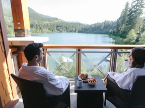 Nita lake Lodge is in the heart of the action, five minutes from the village.