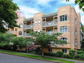 This home at 406 -- 1125 Gilford Street in Vancouver sold for $639,900. For Sold (Bought) in Westcoast Homes. [PNG Merlin Archive]