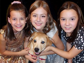 Danika Sung, Stella Watson and Chloe Beck enjoyed the puppies-and-kittens Cuddle Lounge when the Offleashed gala raised almost $780,000 for the B.C. SPCA's cruelty investigation branch.