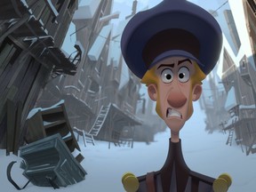 A still from the Netflix animated holiday feature Klaus.