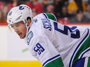 Fourth-line winger Tim Schaller has helped the Canucks' penalty kill climb to the top of NHL after five games