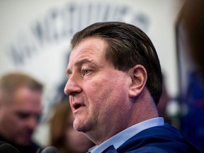 Vancouver Canucks general manager Jim Benning.