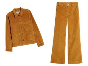 Everlane Corduroy Chore Jacket and Full Leg pant, $115 each at Nordstrom.