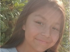 Surrey Mounties are searching for 10-year-old Shauntee Joseph (pictured,) who is missing along with her 13-year-old sister Nikita Joseph.  [PNG Merlin Archive]