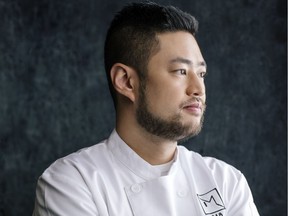 Chef Xin Mao of M8 restaurant.