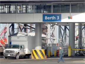 Departure Bay Ferry terminal in Nanaimo.