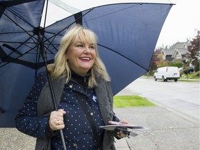 Kerry-Lynne Findlay was elected on Monday as the Conservative MP for South Surrey—White Rock.