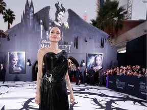 Actor Angelina Jolie poses before the premiere of Maleficent: Mistress of Evil in Los Angeles, recently. REUTERS/Mario Anzuoni