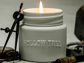 Hollow Tree studios has created a wonderful line of candles that smell like this province’s great outdoors.