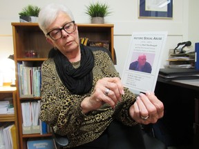 Counsellor Irene Peterson is photographed in her office in Abbotsford. Peterson has worked with dozens of victims who have told her about suffering sexual assaults while they were prisoners in B.C. jails.