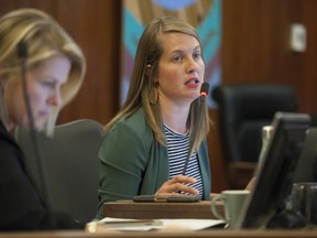 OneCity has announced its full slate of candidates, seven months ahead of Vancouver's 2022 municipal election. Christine Boyle, a current OneCity Vancouver city councillor is pictured in this file photo.