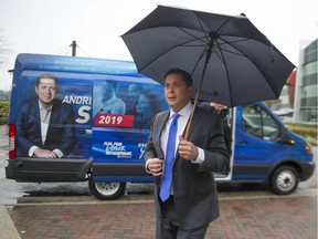 Conservative Party of Canada Leader Andrew Scheer spoke to the editorial board of The Vancouver Sun and The Province on Saturday, Oct. 12, 2019.