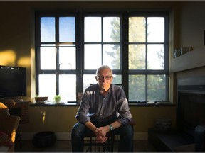 Tony Wanless in his Vancouver home on October 22, 2019.